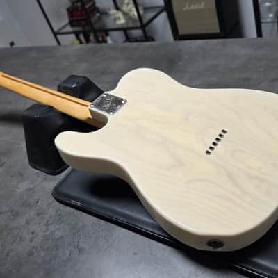 ESP Vintage Telecaster 80s Ash Body White Blonde MJ Japan MIJ 1980's Tele Fender Headstock 400 series TE Guitar image 2