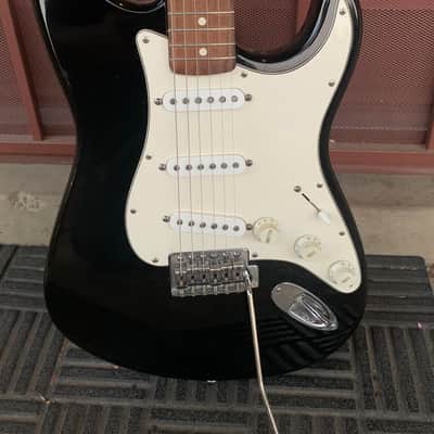 Fender Stratocaster MIM Electric Guitar 1996 - black image 2