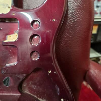 Fender Stratocaster Body Humbucker Neck Route Mexico 2001 image 4