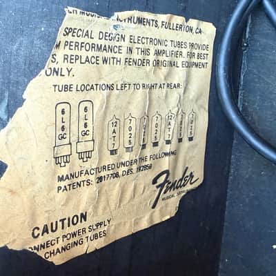 Fender Concert 2-Channel 60-Watt 1x12" Serial #F409884, Guitar Tube Amp Combo 1981 - 1987 - Black image 17