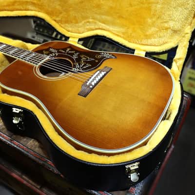 Gibson Custom Shop Murphy Lab '60 Hummingbird Reissue Light Aged 2023 - Present - Heritage Cherry Sunburst image 5