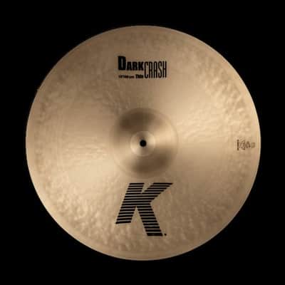 Zildjian 19" K Dark Thin Crash Cymbal - MINT ! image 3