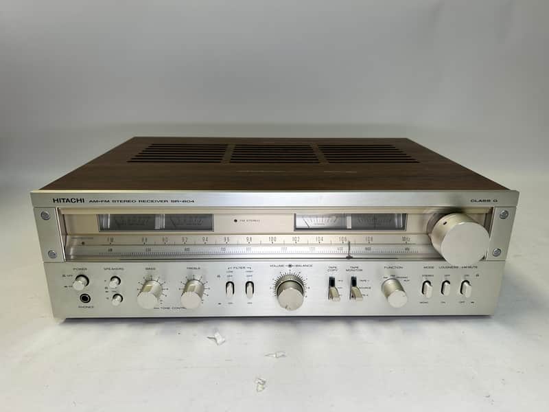 HITACHI チューナー TTM-M1 中古 Vintage Hitachi SR-804 AM/FM Receiver W/ Original Box | Reverb