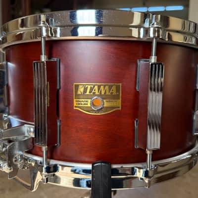 Tama 14 Ply 7x14 Heavy Birch AW3170 18mm MASTERCRAFT Snare Drum - Antique Brown (AB) image 2