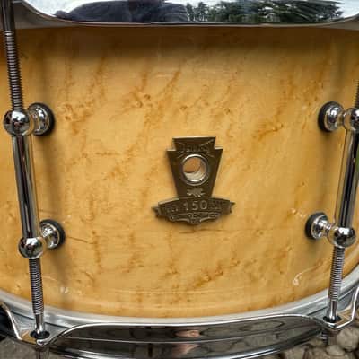Ludwig LS403CAN150 Canada 150th Anniversary Edition 1867-2017 6.5x14 Birdseye Maple 10 PLY Classic Maple - Gloss Lacquer Snare Drum MINT image 11
