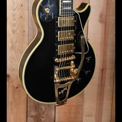 2008 Gibson Custom Shop Jimmy Page Les Paul Custom w/ Bigsby - VOS Ebony image 1