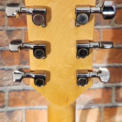 Vintage 1980s Carvin DC200 Natural Ebony Board Set Neck Great Value image 3