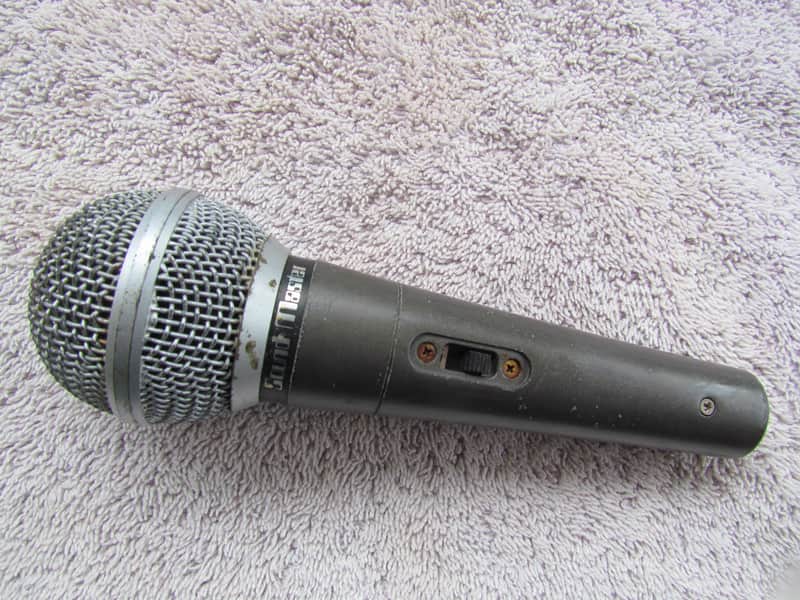 Sound Master Model 581 Dynamic Microphone SM58 Knockoff With Cable & Peavey Case Made In Japan image 1