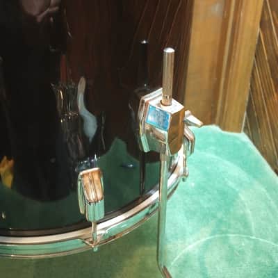Rogers 16x16 Floor Tom 1980's - Black Wrap image 6