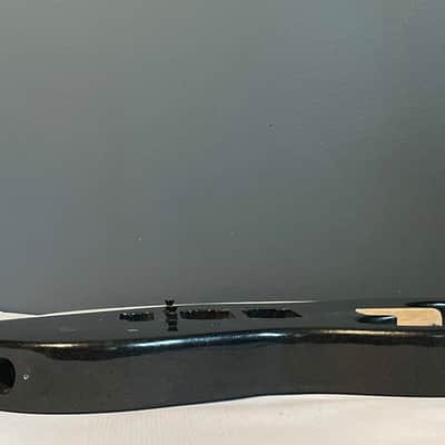 2020 Indonesian Kramer Nightswan Metallic Jet Black Guitar Body Floyd Ready 24.75" image 22