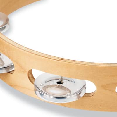 LP Pro 10 Inch Single Row Tambourine - Aluminum image 3