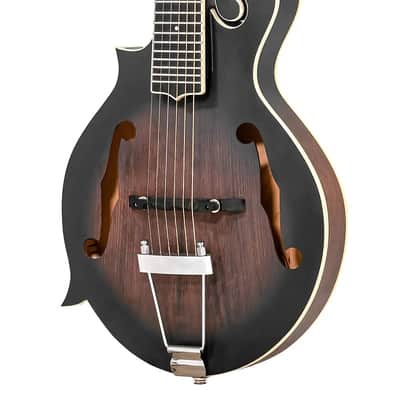 Gold Tone F-6/L Solid Spruce Top Maple Neck F-Style 6-String Mandolin-Guitar w/Piezo Pickup & Case For Left Handed Players image 2
