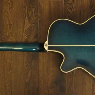 Takamine Acoustic EF591 DUAL  Dave Stewart Humbucker + Piezeo Stereo Japan Rare image 2