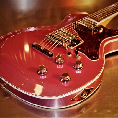 Mosrite Bluesbender 500 1972 Burgundy Mist Metallic. Rejuvenated. Rare. One of a kind. TV Jones pup image 6
