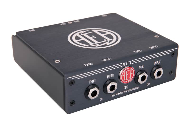AEA Ribbon Mics TDI Duo | 2-Channel Active Direct Box image 1