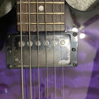 ESP LTD Snakebyte James Hetfield Signature SE 2018 - 2019 - See Thru Purple Sunburst image 9