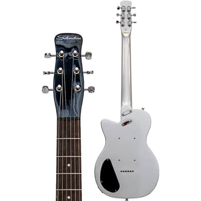 Silvertone 1303/U2 Reissue Solidbody Electric Guitar Regular Silverburst image 4