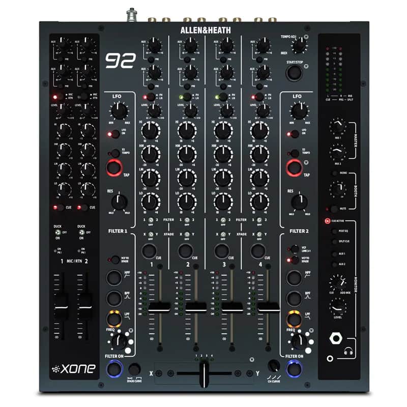 Allen & Heath Xone:92 MK2 4-Channel Analog DJ Mixer image 1