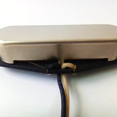 Stratocaster HOT Pickup 7kOhm A5 1pc RAW NON-PLATED Nickel-Silver Cover Hand Wound Q Pickups Custom Strat Bridge Middle or Neck image 2