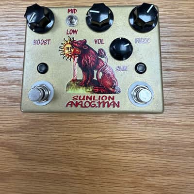 Analogman Sun Lion Fuzz Booster Pedal | Reverb