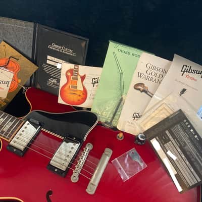 Gibson ES-335 '63 Block Custom Shop Historic Collection Nashville 2009 Cherry image 4