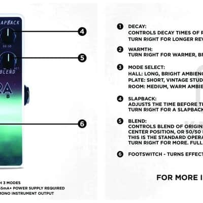 2023 Keeley - Aurora Reverb Pedal image 3