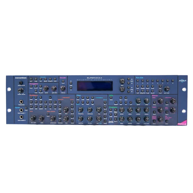Novation Supernova II Pro X 48-Voice Rackmount Virtual Analog Synthesizer image 1