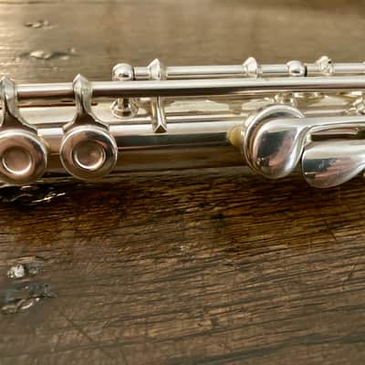 Armstrong Eb flute, RARE "Soprano Flute" silver image 12