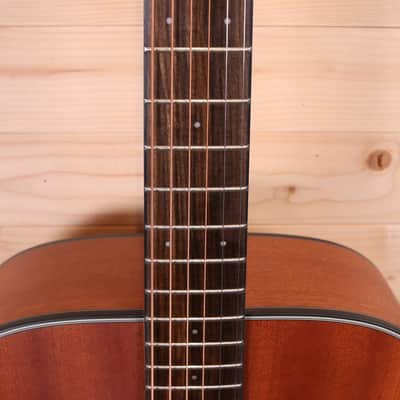 Takamine G Series GD11M All Layered Mahogany Acoustic Guitar - Laurel Fretboard, Natural Satin image 5