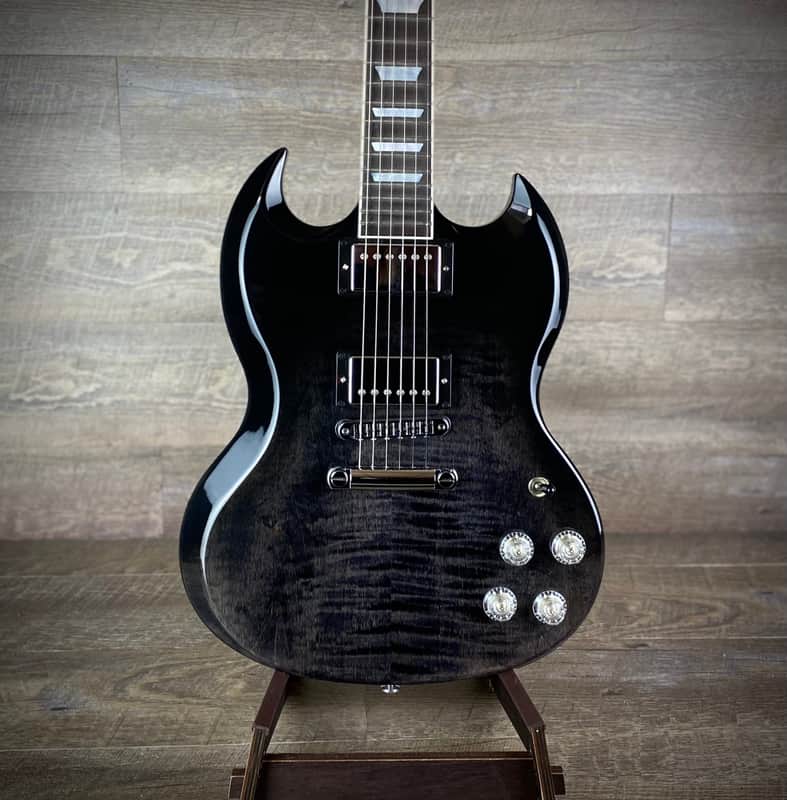 2019 Gibson SG Modern AA – Translucent Black image 1