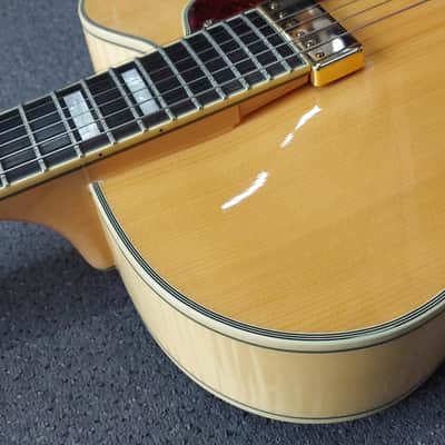 D'Angelico Excel EXL-1 Hollow Body Archtop with Pau Ferro Fretboard Natural image 15