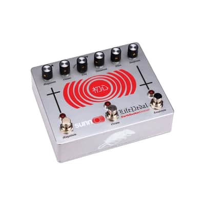 EarthQuaker Devices - Sunn O))) Life Pedal Octave Distortion + Booster Pedal - Custom Silver image 3