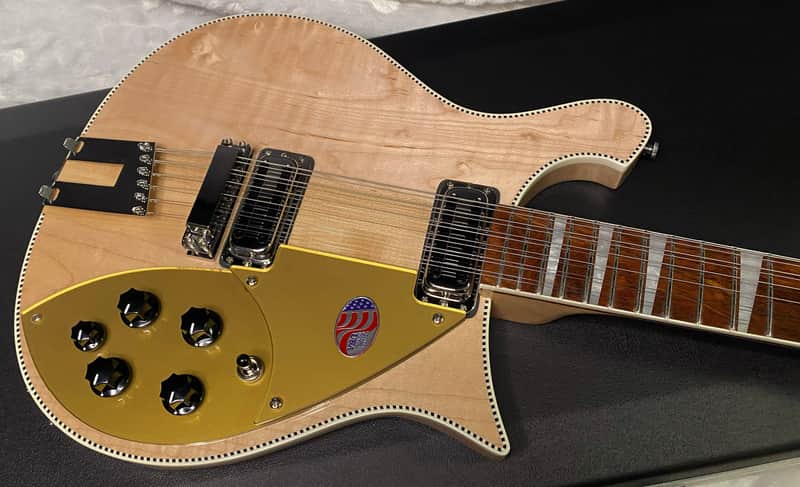 NEW! Rickenbacker 660/12 Maple Glo MG 7.55 lbs - Authorized Dealer - In Stock Ready to Ship- G07395 image 1