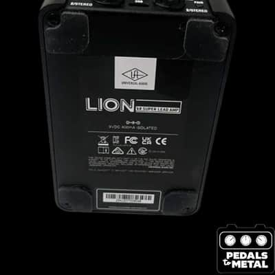 Universal Audio Lion '68 Super Lead Amp 2023 - Present - Black - X18547 image 7