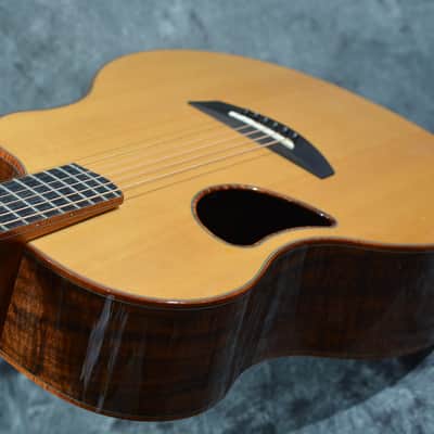 McPherson MG 4.5 Acoustic Electric Heavily Figured Walnut Back & sides w Spruce top 2010 We Ship FAST image 5