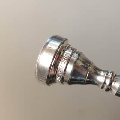 MINT TRUMPET MOUTHPIECE GIARDINELLI  7C NEW YORK FREE SHIP  HAND POLISHED , DISINFECTED , SNAKED OUT image 2