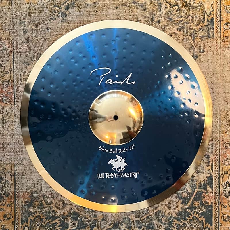 Paiste Signature STEWART COPELAND BLUE BELL Ride 22” The Rhythmatist! 3514 g CLEAN! Don’t Pay $820 image 1