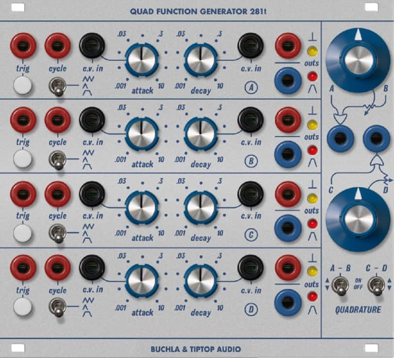 TipTop Audio 281t quad function generator image 1