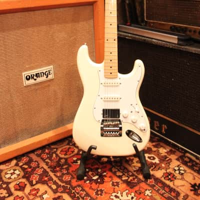 Vintage 1984 Fender Squier Japan Stratocaster Guitar w/ USA Kahler & EMG Pups image 2
