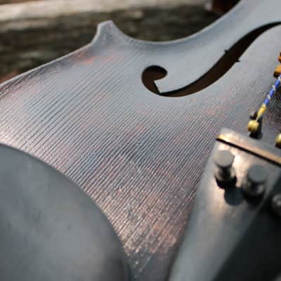 Crow Creek Fiddles Hoedown Special 4/4 size Handmade Fiddle / Violin with Case 2025 - Dark Rustic Brown image 7