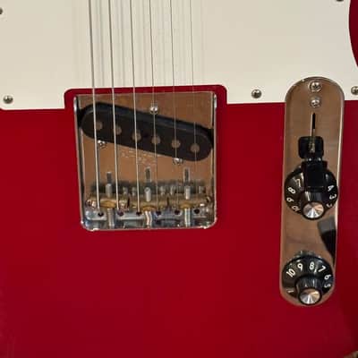 2000 - 2001 FENDER MUDDY WATERS TELECASTER!! ~ Candy Apple Red! ~ All Original!! image 6