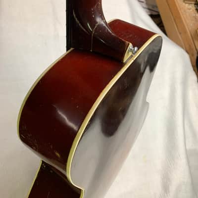 Kay Harmony Regal Archtop 1950s Refurbished With Silverfoils - Rockabilly Rat Rod image 12