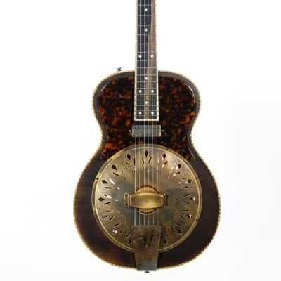 2023 Mule Resophonic Mavis Custom Order w Original Case, Paperwork Resonator Electric Guitar image 5
