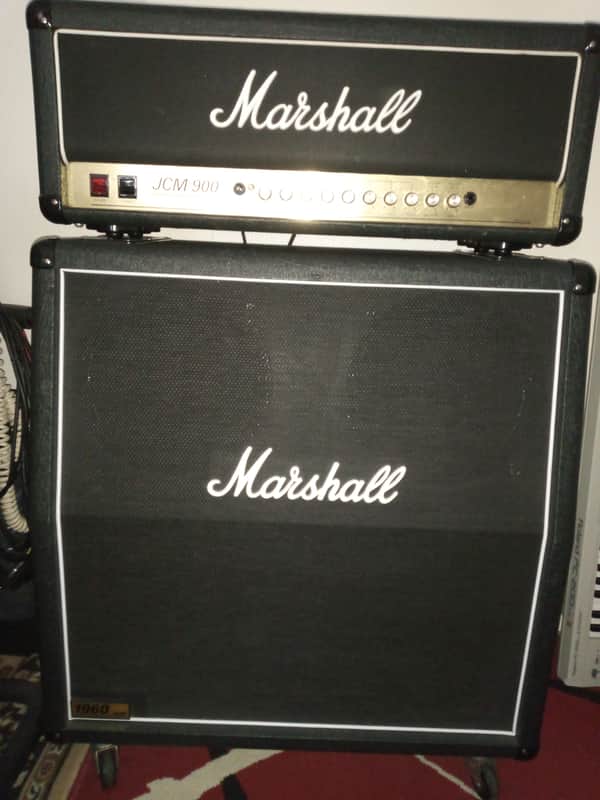 Marshall JCM 900 Head, 1960A Quadbox 1990s image 1
