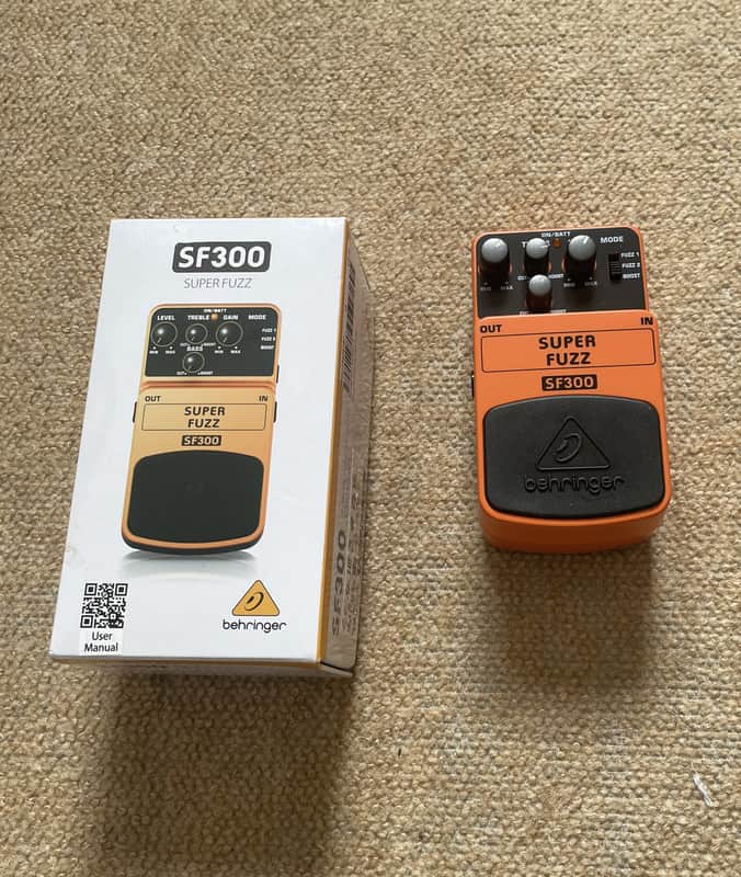 Behringer SF300 Super Fuzz Pedal