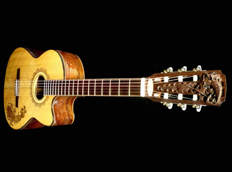 Blueberry Guitar Classical Nylon String 2023 - Hand Carved & Handmade image 1