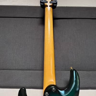 1993 Vintage Ibanez S540FM Royal Green Sunburst MIJ image 8