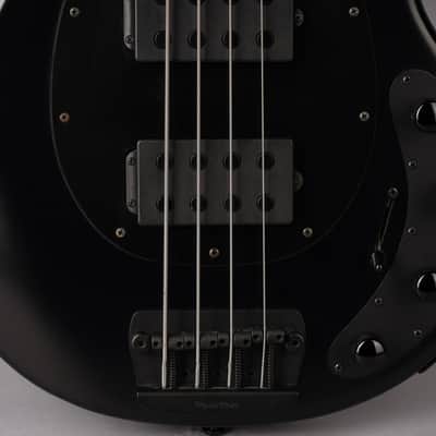 Ernie Ball Music Man USA Stingray 4 HH Bass - 2016 - Stealth Black image 5