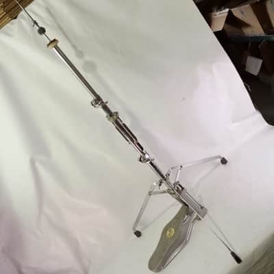 Capelle Pro-Mark Orange Hi-Hat Stand Vintage 70s Made-France Dual-Spring Chrome image 1