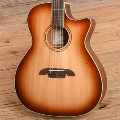 Alvarez AG60ce Artist 8-String Grand Auditorium Solid A+ Sitka Spruce/African Mahogany Shadowburst (Serial #E23121053) image 2